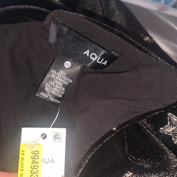 Aqua | Velvet Star Dress Size Small New - Picture 6 of 6